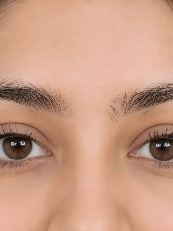 Powder Brows, before