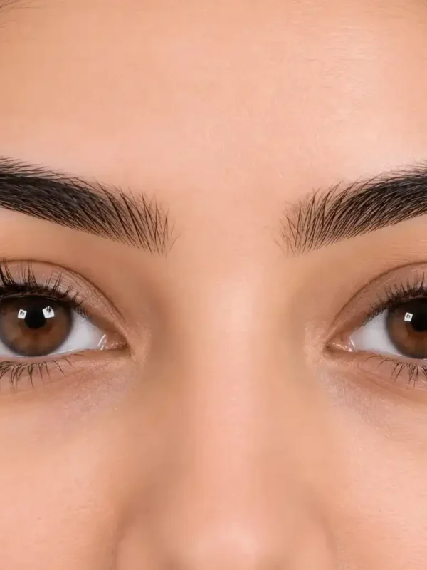 Healed powder Brows, after